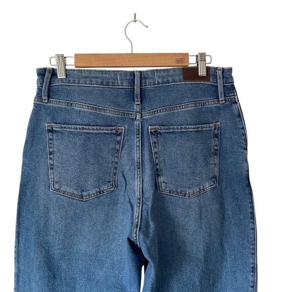 Abercrombie & Fitch Ultra High Rise Dad Jeans Flannel Trim size 31 - Picture 5 of 8